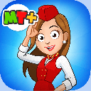 My Town Airport games for kids