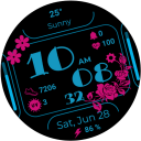 Sity Flora Digital Watch Face