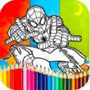 Coloring spiderman Games