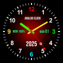 Live Analog Clock Wallpaper