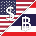 Thailand Baht Dollar converter