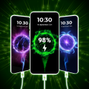 3D Battery Charging Animation