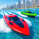 Speed Boat Race: ski boat game