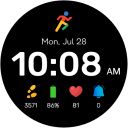 Pixel Style Watch Face