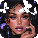 Black Color : Color By Number