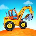 Truck games for kids: building