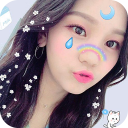 Live Face Sticker Sweet Camera